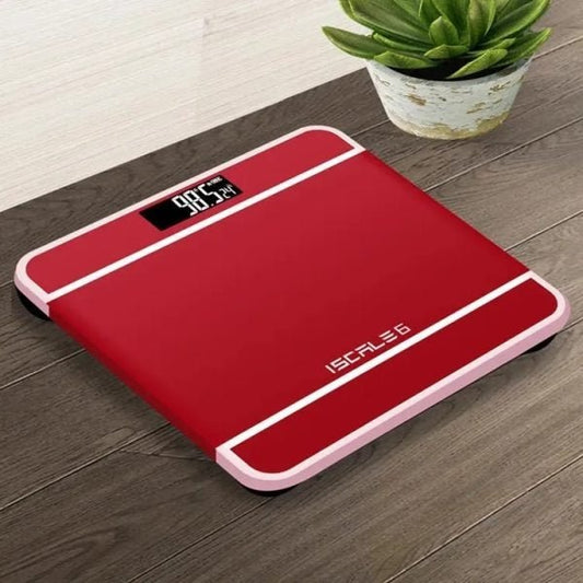 180kg Digital Body Weight Scale Precision Electronic Weighing Machine High Accuracy Cell Operated Bathroom And Personal Health Scale - With Cell (Random Color)