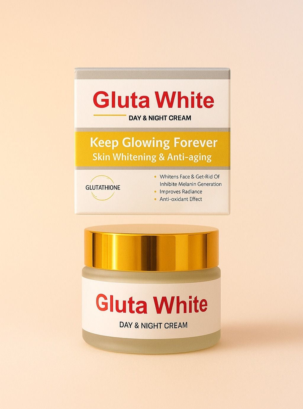 Gluta White Daily Face Cream (Day & Night)