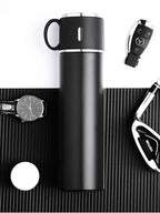 Stainless Steel Vacuum Flask Hot & Cold Thermos Bottle Set
