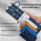 Stainless Steel Vacuum Flask Hot & Cold Thermos Bottle Set